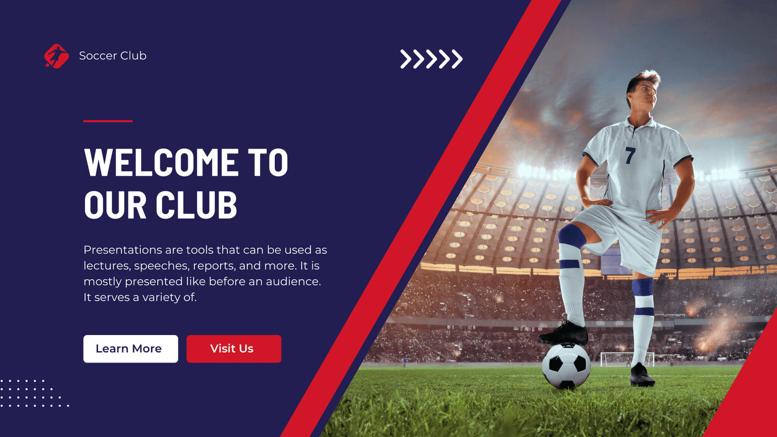 Soccer Club PowerPoint